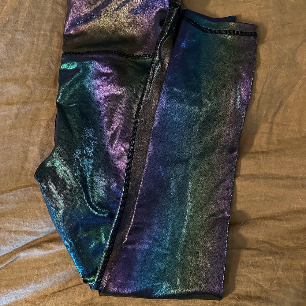 ZYIA Iridescent Shimmer Leggings